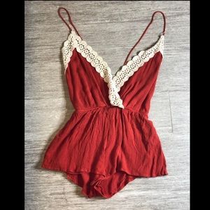 Lulu’s Women’s Lace Romper